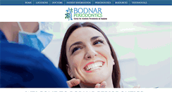 Desktop Screenshot of bodnarperiodontics.com